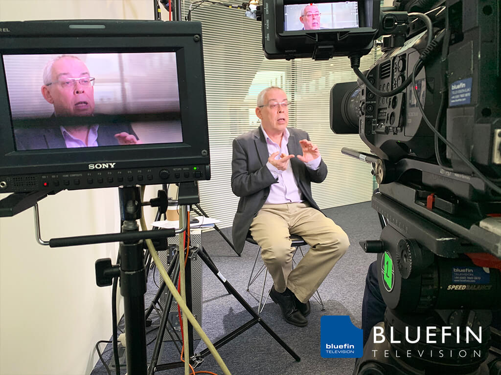 Bluefin TV - Simon Israel, Senior Home Affairs Correspondent, CH4 News being interviewed for, ’New Scotland Yard Files'