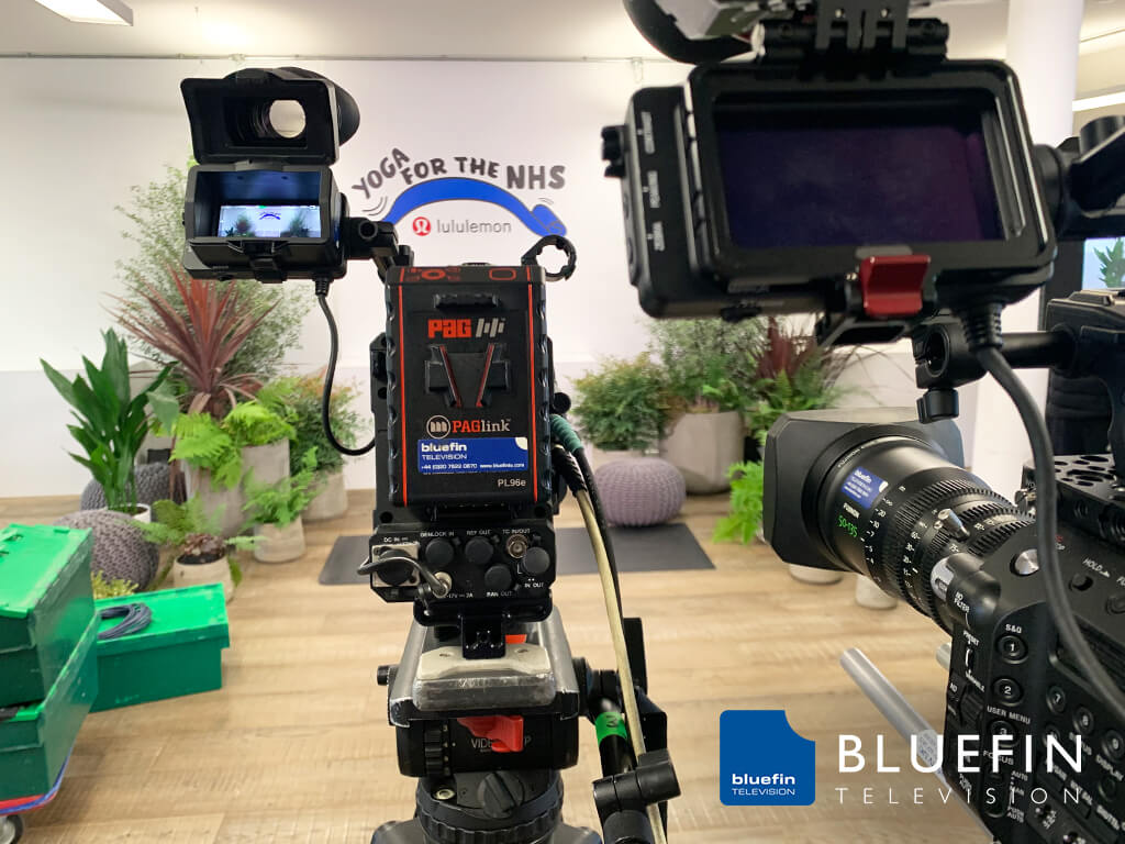 Bluefin Television - Lights, Camera, Action - Bluefin TV at Lululemon’s Studios, Covent Garden, London