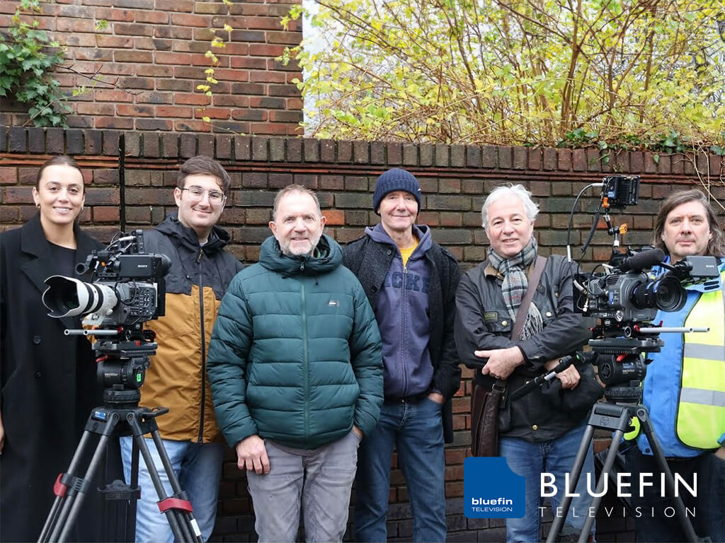 On Location with Revelation Films & Bluefin TV  Teams - London